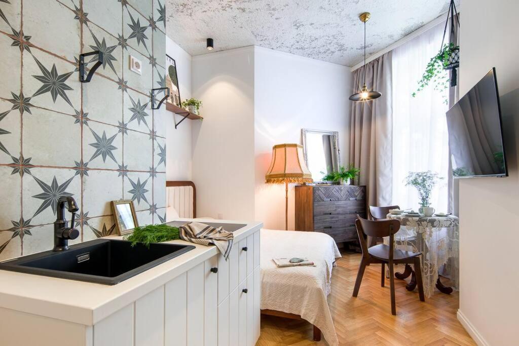 クラクフBohemian Style Apt In The Centreアパートメント エクステリア 写真